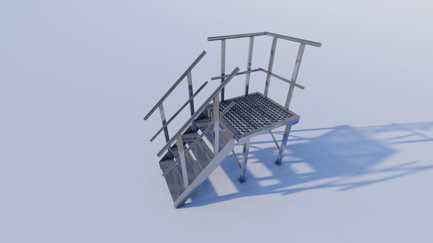 RAPTA Aluminium Access Stairs