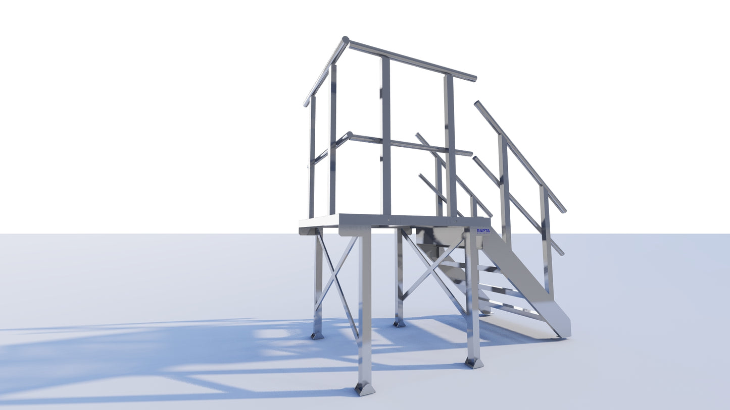 RAPTA Aluminium Access Stairs