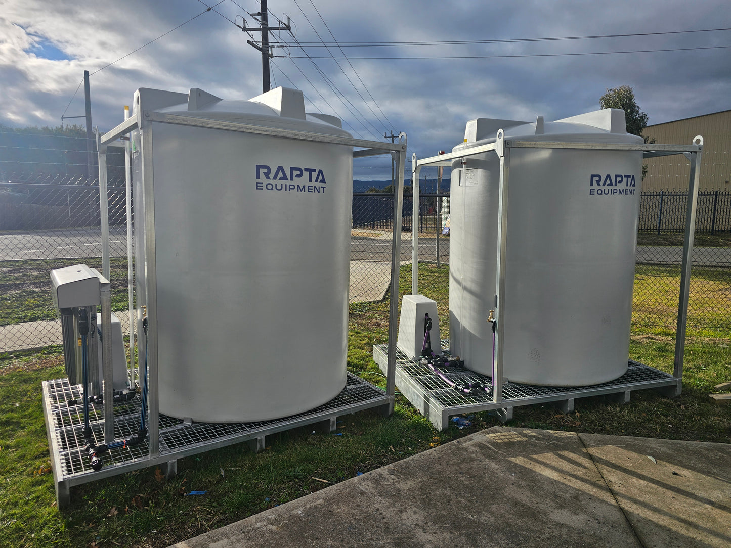 RAPTA Water Supply Skid 5000L