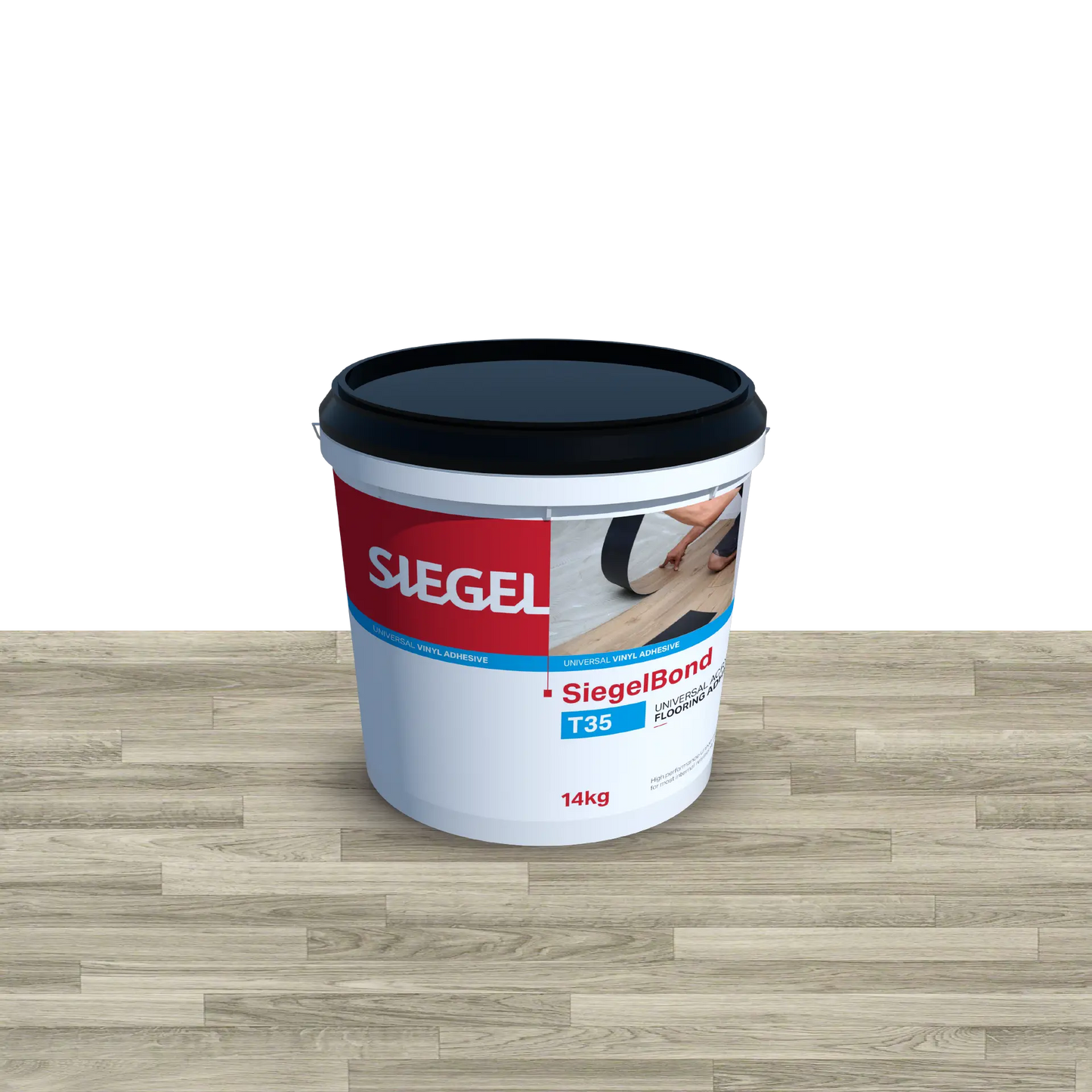 SiegelBond T35 Universal Acrylic Resilient Flooring Adhesive 14kg Pail