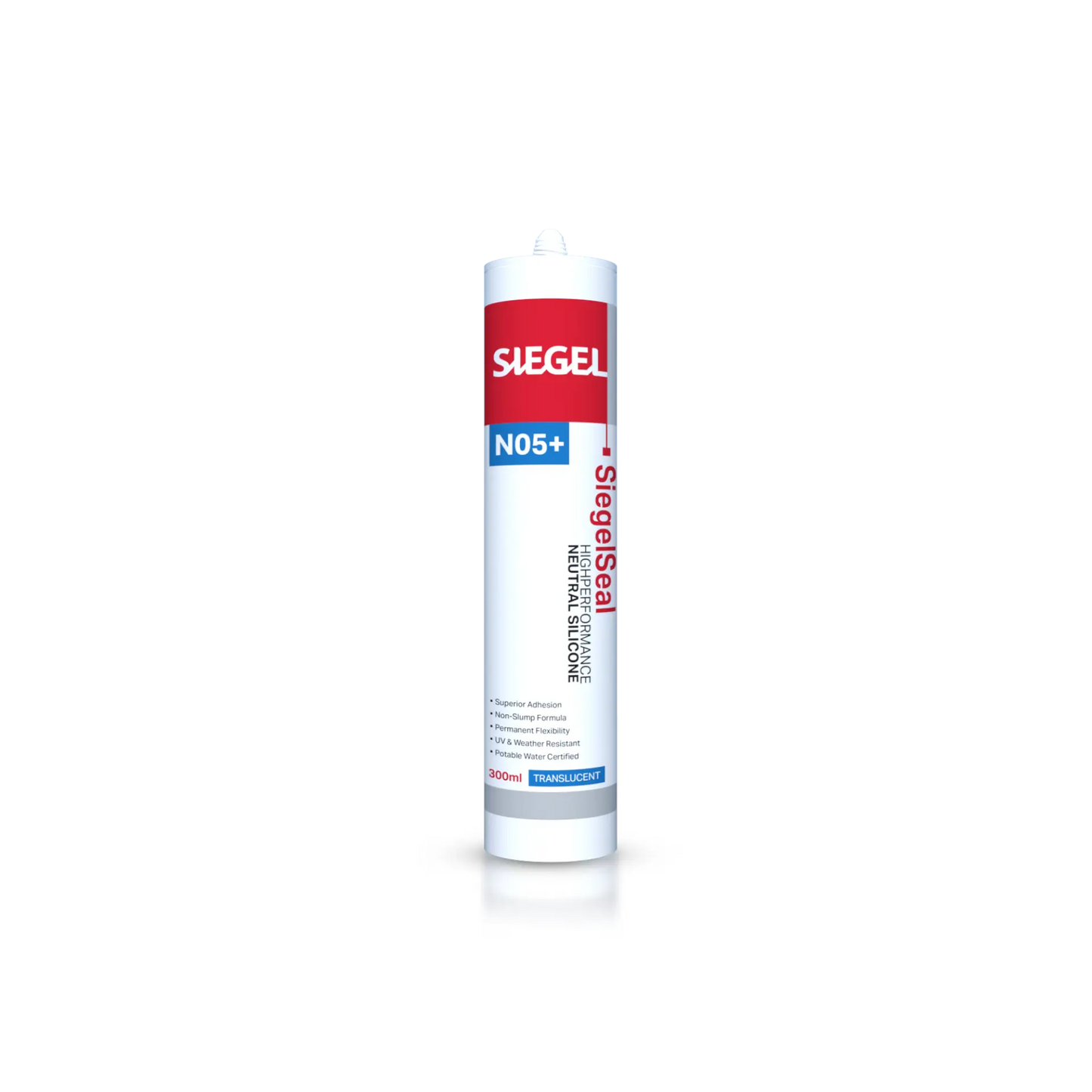 SiegelSeal N05+ High Performance Silicone Sealant 300ml Tube