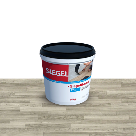 SiegelBond T35 Universal Acrylic Resilient Flooring Adhesive 14kg Pail